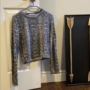 Zara snake print